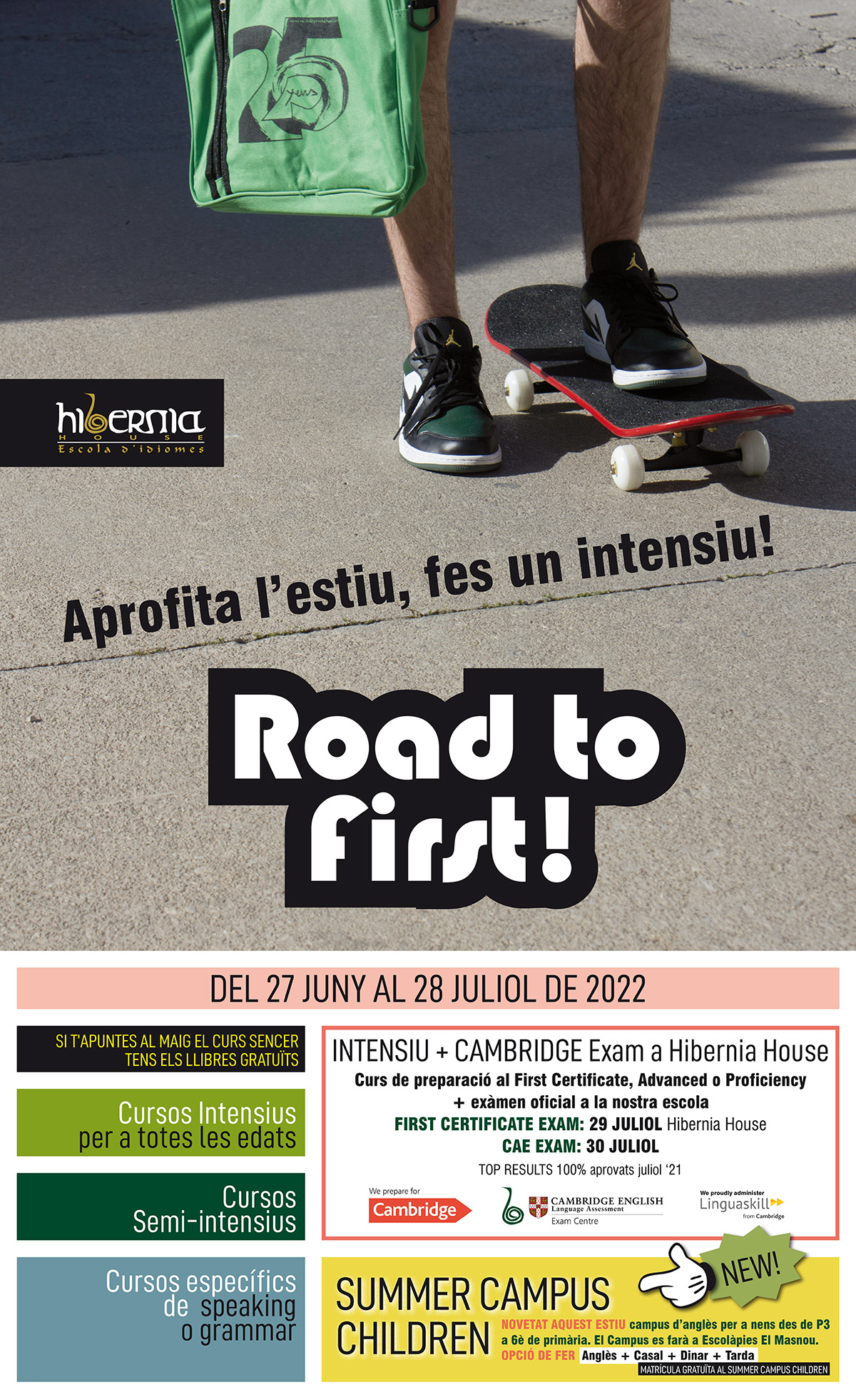 Hibernia House Summer Road to first!